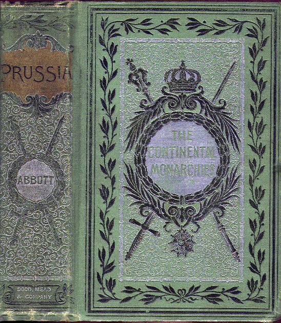 [Book Cover] from History of Prussia by John S. C. Abbott
