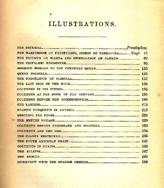 [Illustrations] from Romance of Spanish History by John S. C. Abbott