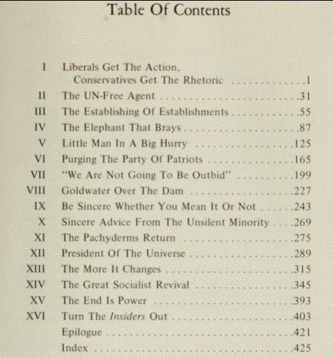 [Contents] from Nixon: Behind the Mask by Gary Allen