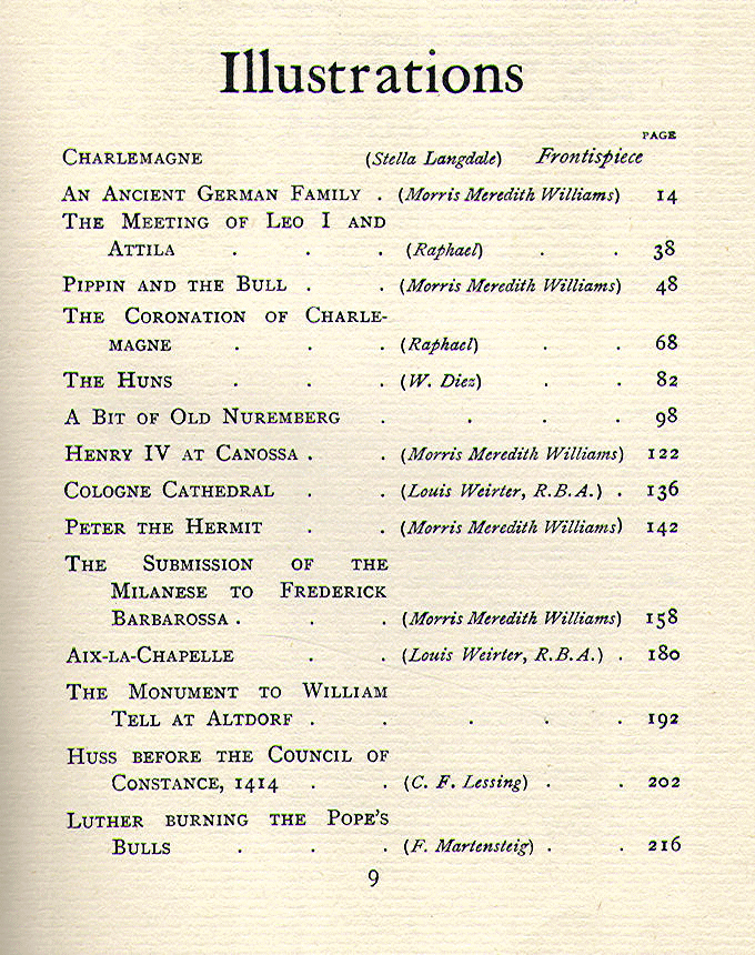 [Illustrations, Page 1 of 2] from Stories from German History by Florence Aston