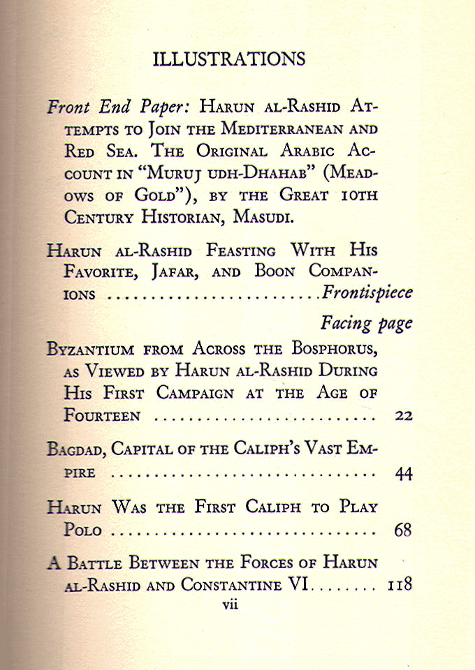 [Illustrations, 1 of 2] from Harun Al-Rashid by Gabriel Audisio