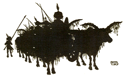 [Illustration] from Jataka Tales by Ellen C. Babbitt