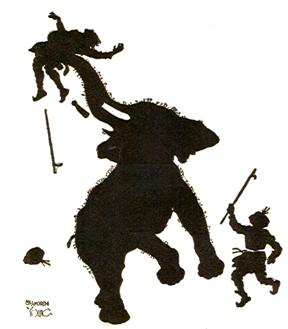 [Illustration] from Jataka Tales by Ellen C. Babbitt