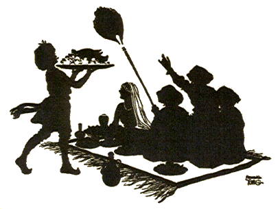 [Illustration] from Jataka Tales by Ellen C. Babbitt