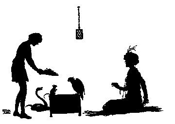 [Illustration] from More Jataka Tales by Ellen C. Babbitt