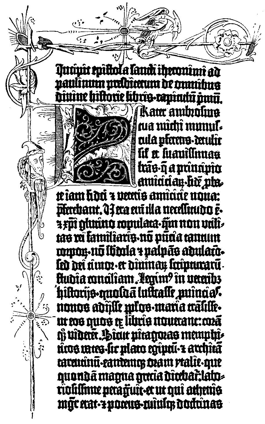 Page of Gutenberg bible