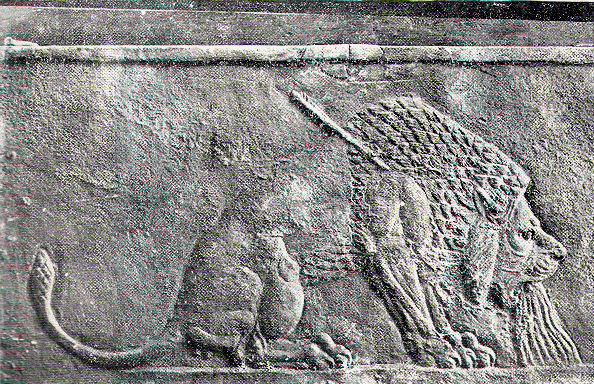 [Illustration] from Peeps at Ancient Assyria by Jamse Baikie