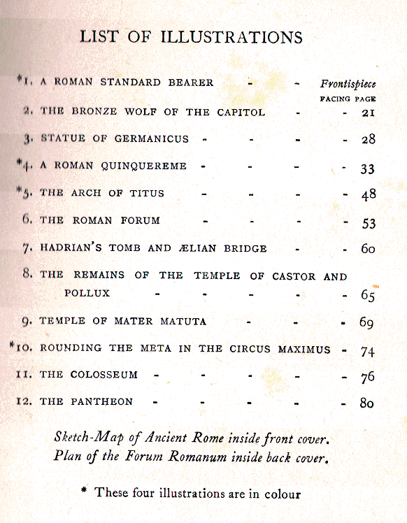 [Illustrations] from Peeps at Ancient Rome by Jamse Baikie