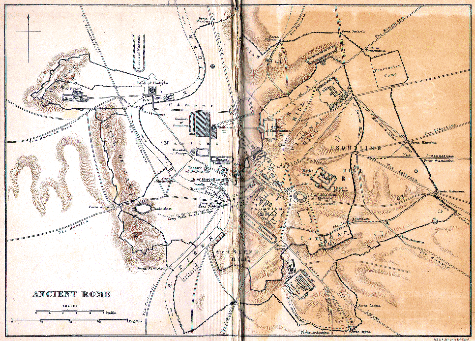 [Illustration] from Peeps at Ancient Rome by Jamse Baikie