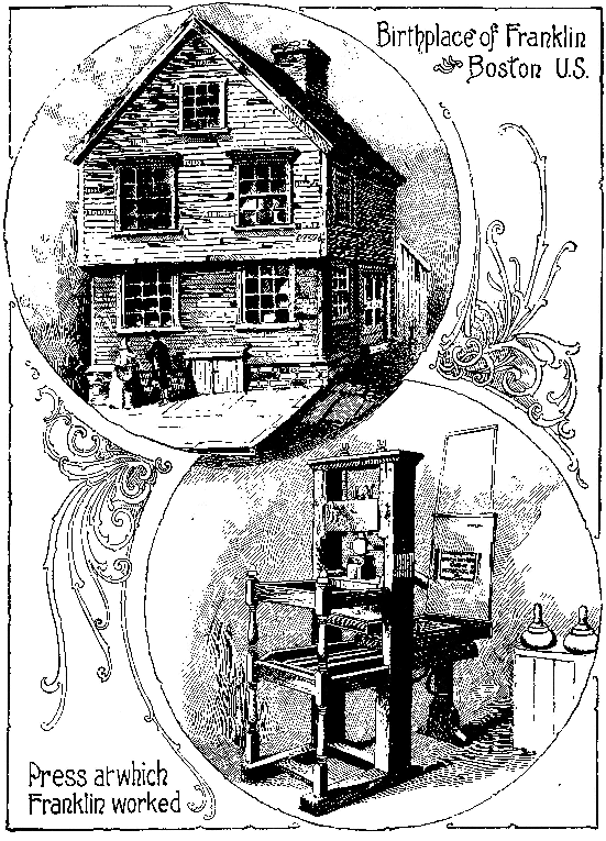 Birthplace of Ben Franklin