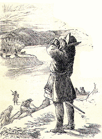 [Illustration] from Conquest of the Old Northwest by James Baldwin