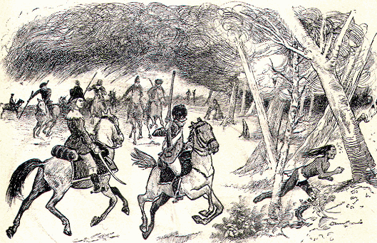 [Illustration] from Conquest of the Old Northwest by James Baldwin