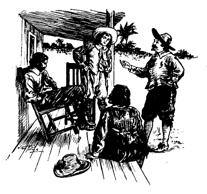 [Illustration] from Robinson Crusoe  by James Baldwin