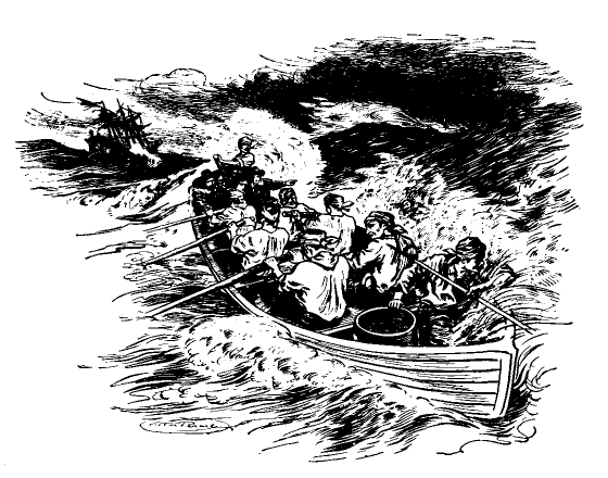 [Illustration] from Robinson Crusoe  by James Baldwin