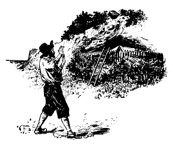 [Illustration] from Robinson Crusoe  by James Baldwin