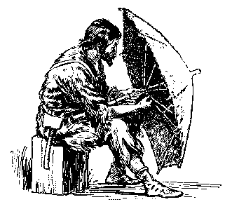 [Illustration] from Robinson Crusoe  by James Baldwin