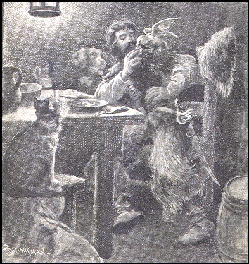 [Illustration] from Robinson Crusoe  by James Baldwin