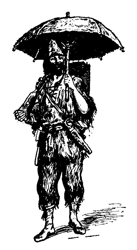 [Illustration] from Robinson Crusoe  by James Baldwin