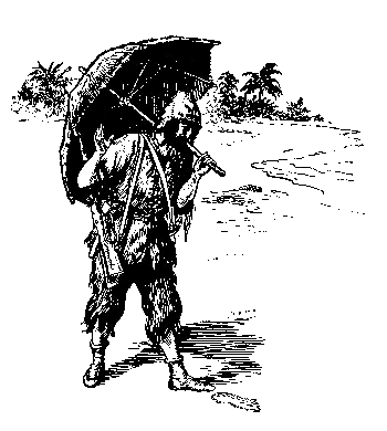 [Illustration] from Robinson Crusoe  by James Baldwin