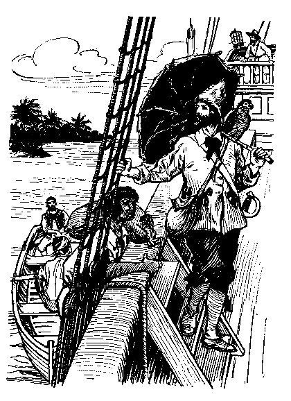 [Illustration] from Robinson Crusoe  by James Baldwin