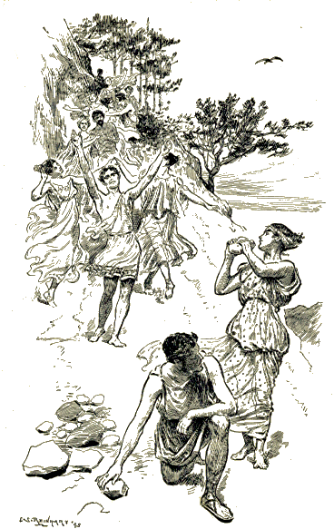 [Illustration] from Old Greek Stories by James Baldwin