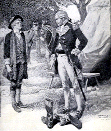 I shall not be the servant of any Englishman who ever lived' Andew Jackson