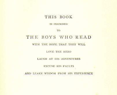 [Dedication] from Stories of Don Quixote by James Baldwin