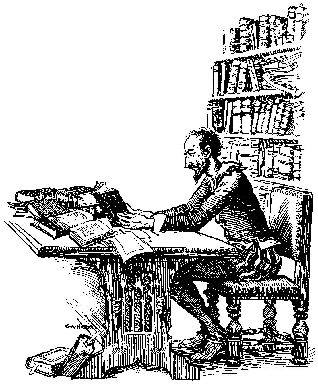 [Illustration] from Stories of Don Quixote by James Baldwin