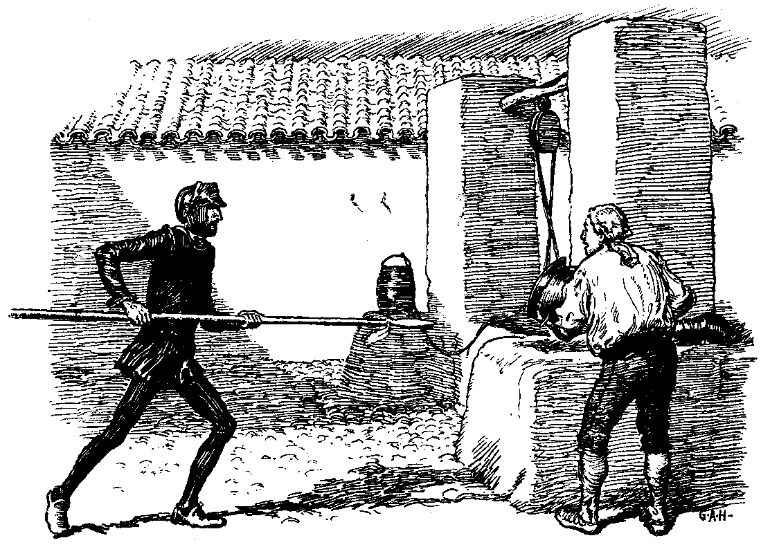 [Illustration] from Stories of Don Quixote by James Baldwin