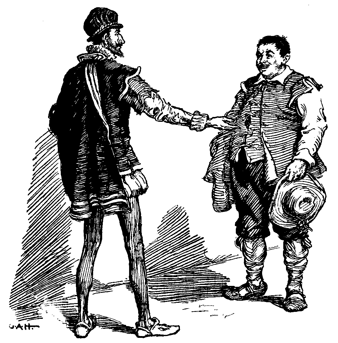 [Illustration] from Stories of Don Quixote by James Baldwin