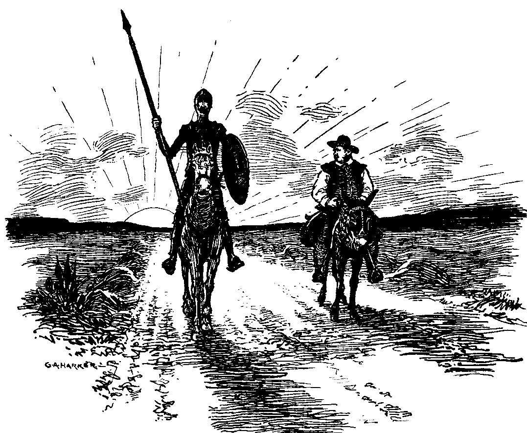 [Illustration] from Stories of Don Quixote by James Baldwin