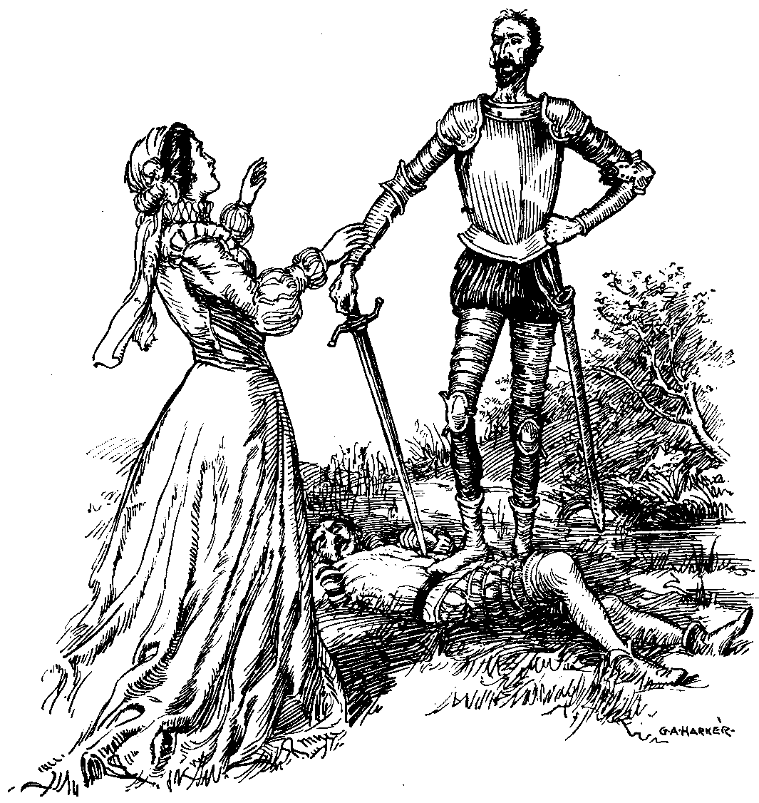 [Illustration] from Stories of Don Quixote by James Baldwin