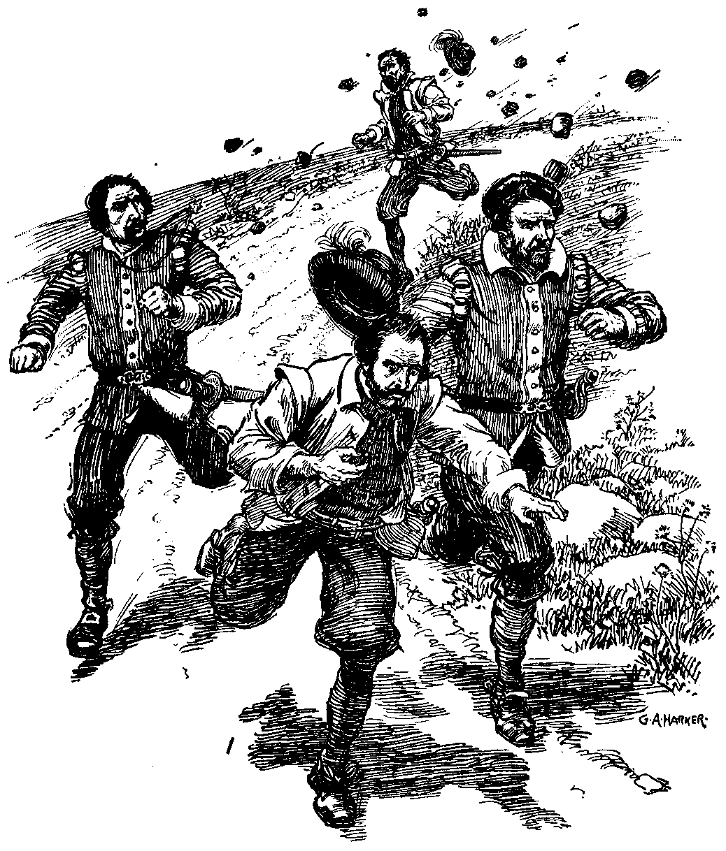 [Illustration] from Stories of Don Quixote by James Baldwin