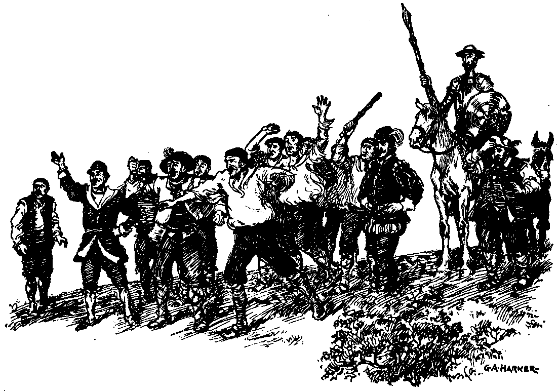 [Illustration] from Stories of Don Quixote by James Baldwin