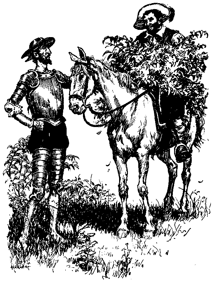 [Illustration] from Stories of Don Quixote by James Baldwin