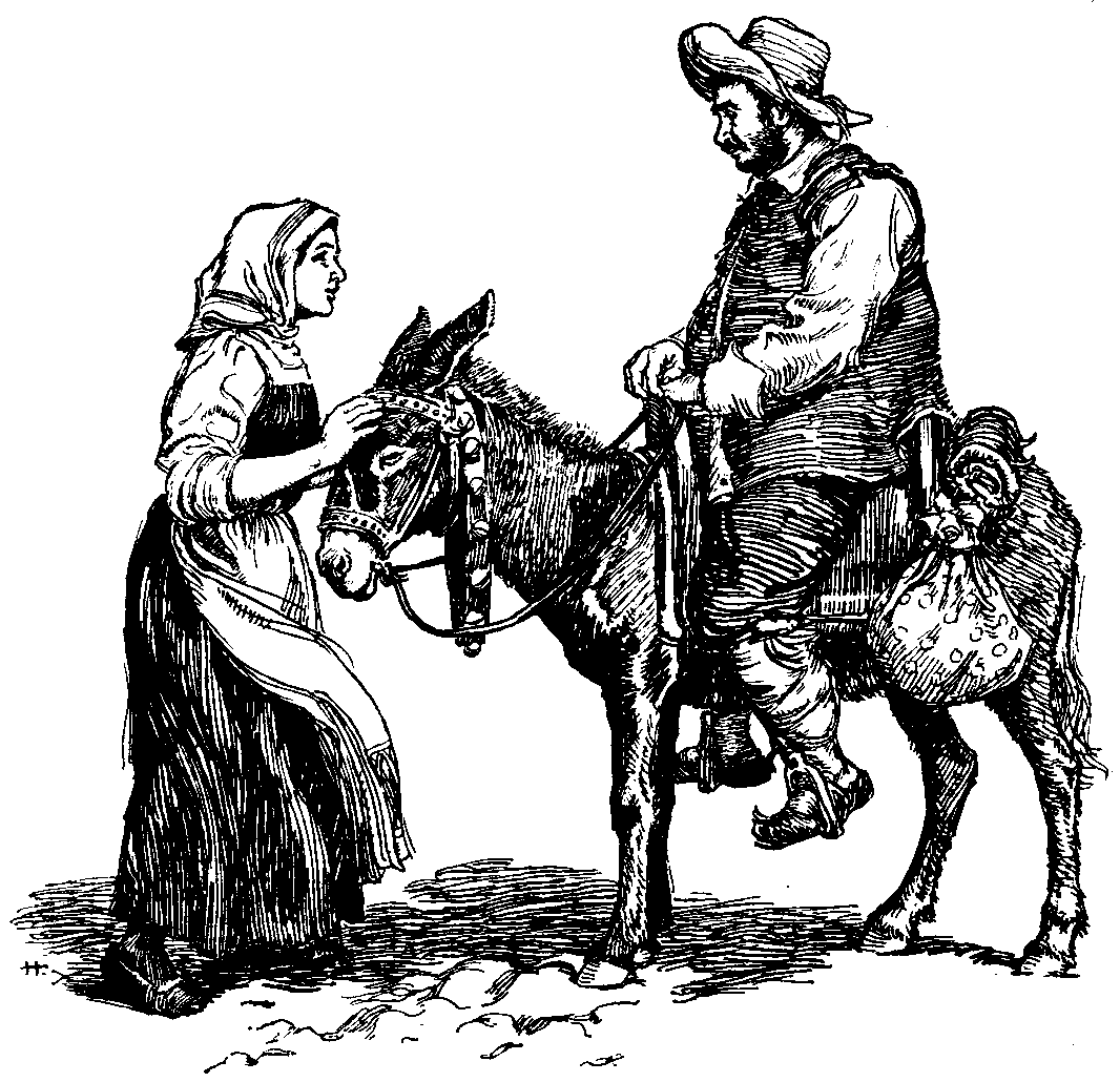 [Illustration] from Stories of Don Quixote by James Baldwin