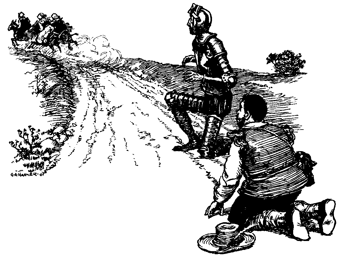 [Illustration] from Stories of Don Quixote by James Baldwin