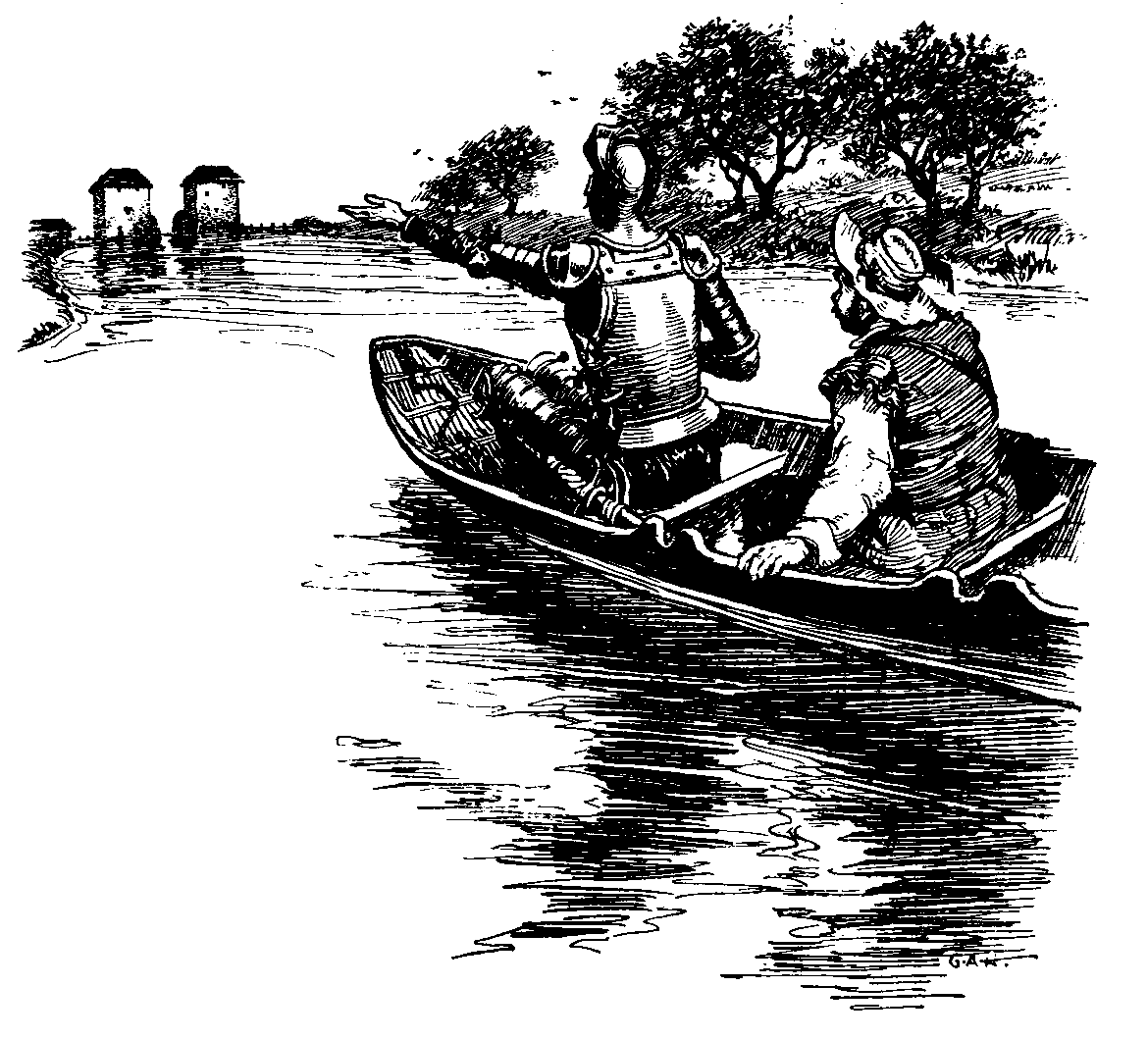 [Illustration] from Stories of Don Quixote by James Baldwin