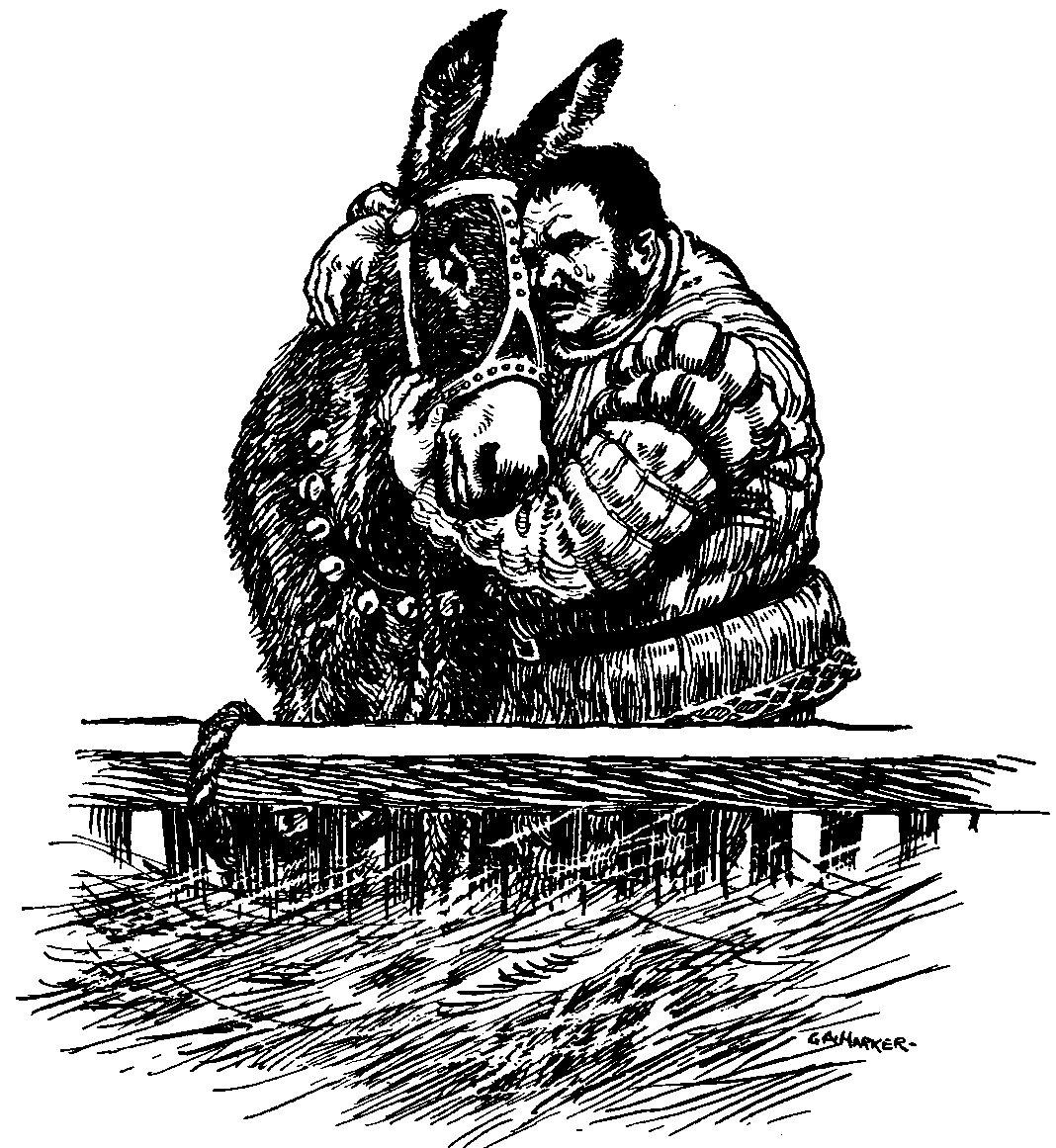 [Illustration] from Stories of Don Quixote by James Baldwin