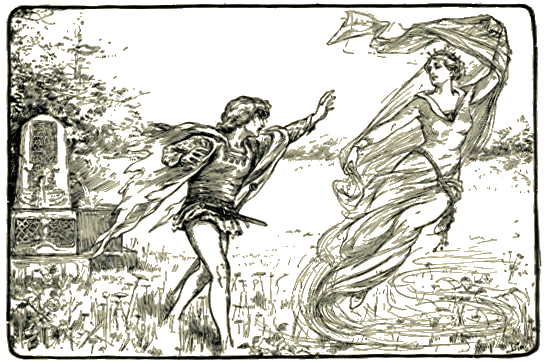 [Illustration] from The Story of Roland by James Baldwin