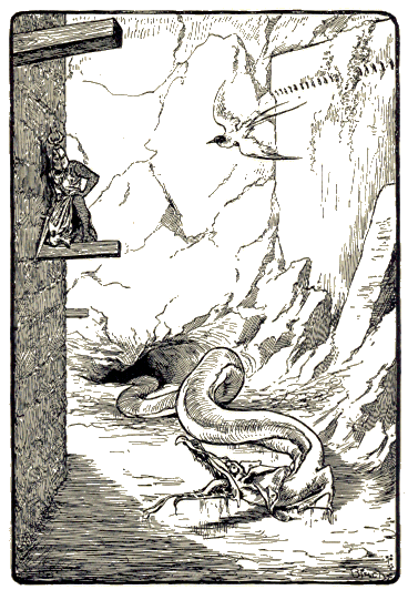 [Illustration] from The Story of Roland by James Baldwin