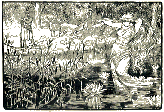 [Illustration] from The Story of Roland by James Baldwin