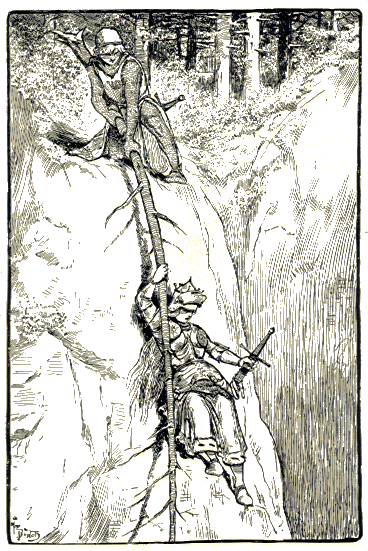 [Illustration] from The Story of Roland by James Baldwin