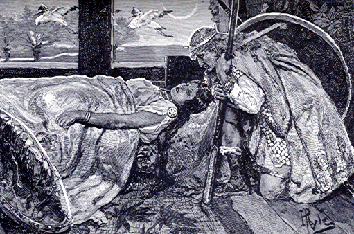 [Illustration] from The Story of Siegfried by James Baldwin