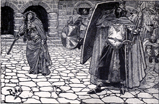 [Illustration] from The Story of Siegfried by James Baldwin