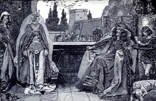 [Illustration] from The Story of Siegfried by James Baldwin