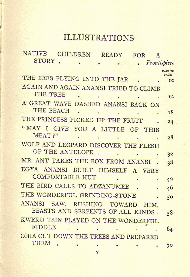 [Illustrations, Page 1 of 2] from West African Folk-Tales by William H. Barker