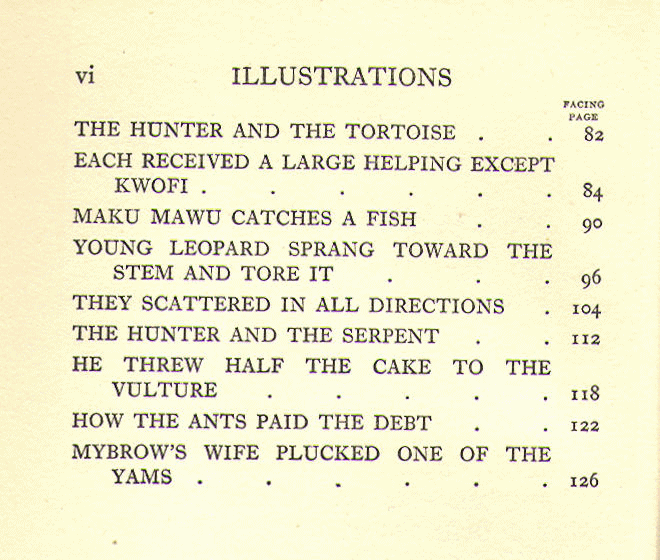 [Illustrations, Page 2 of 2] from West African Folk-Tales by William H. Barker