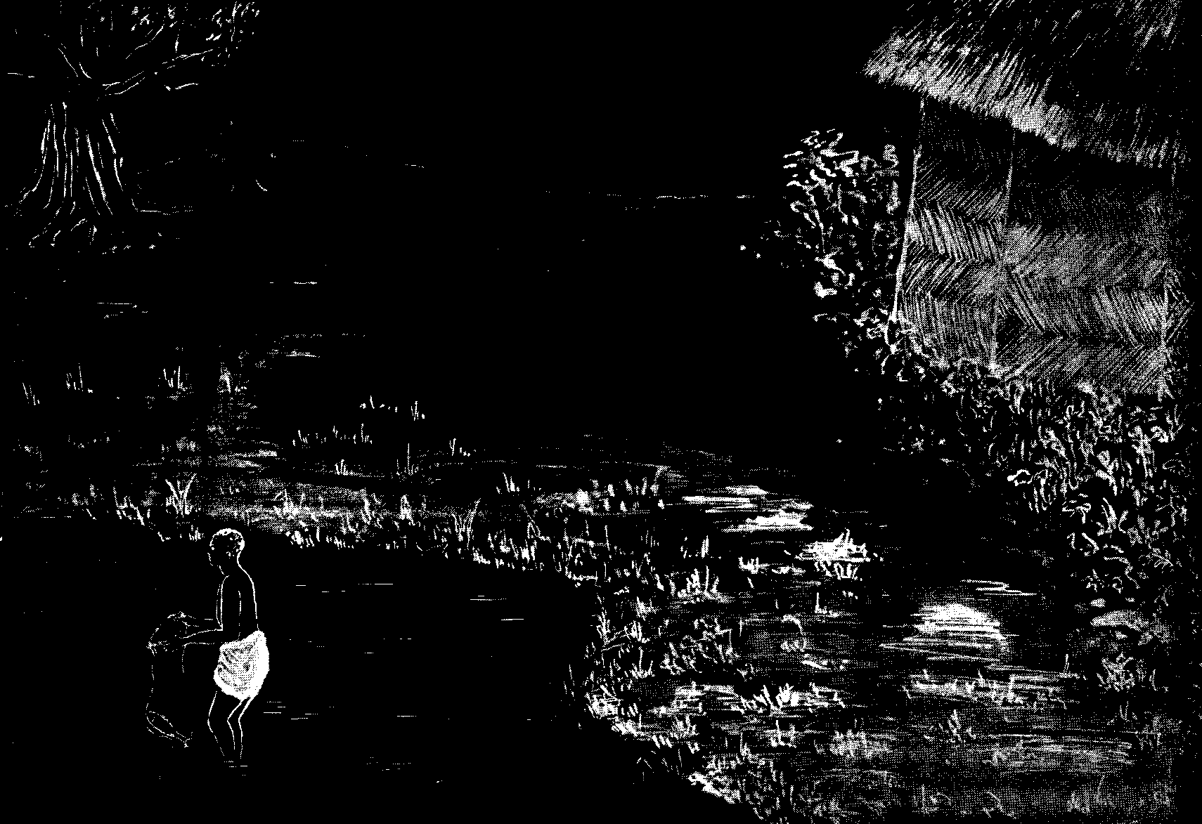 [Illustration] from West African Folk-Tales by William H. Barker