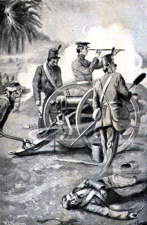 [Illustration] from Son of Light Horse Harry by James Barnes